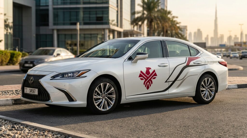 vehicle branding dubai