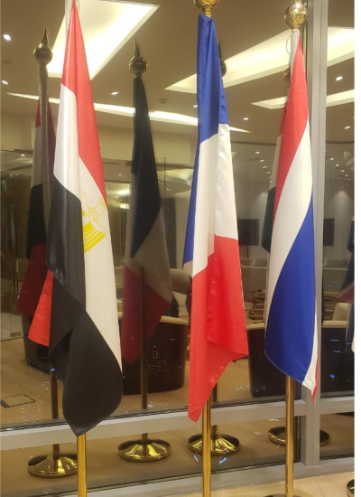 Conference flags printing